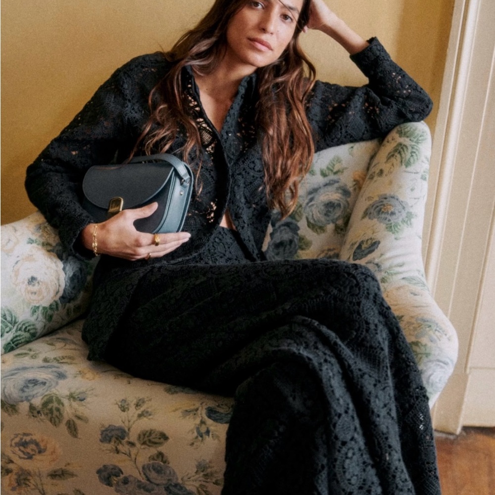 Sezane Black Fausto Pants. NWT